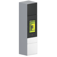 Фото Почтомат  Loko Logis PRO 2050х500х500 мм с терминалом и 3 ячейками