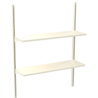 Стелаж настінний металевий 1473х1250х300 мм на 2 полиці