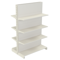 Стеллаж двухсторонний металлический 1625х1000х600 мм на 8 полок