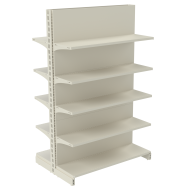 Фото Стеллаж двухсторонний металлический 1625х1000х600 мм на 10 полок