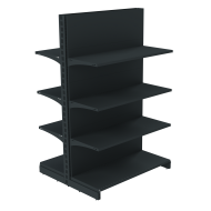 Фото Стеллаж двухсторонний металлический 1625х1000х800 мм на 8 полок