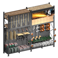 Стеллажи DIY для инструментов