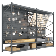 Стеллажи DIY под освещения