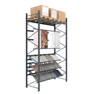 Стеллажи DIY для плитки и напольных покрытий 