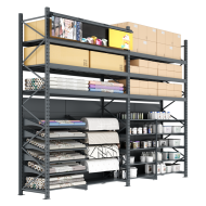 Стеллажи DIY для экспозиции рулонов