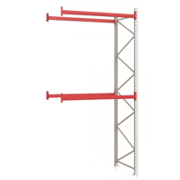 Паллетный стеллаж  3041x1825x1100 мм на 2 уровня, приставная секция