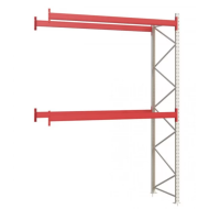 Паллетный стеллаж 3041x2700x1100 мм на 2 уровня, приставная секция