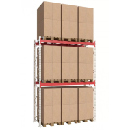 Паллетный стеллаж 4413x2700x1100 мм на 2 уровня, основная секция