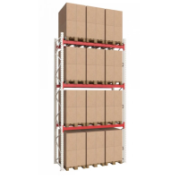 Паллетный стеллаж 5327x2700x1100 мм на 3 уровня, основная секция