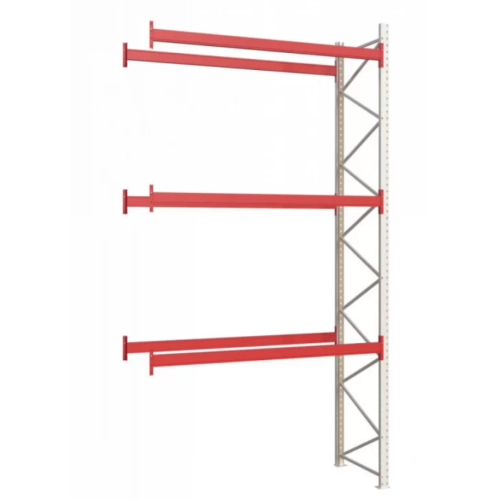 Паллетный стеллаж 5327x2700x1100 мм на 3 уровня, приставная секция Паллетный стеллаж 5327x2700x1100 мм на 3 уровня, приставная секция (Паллетный стеллаж 5327x2700x1100 мм на 3 уровня, приставная секция) купить