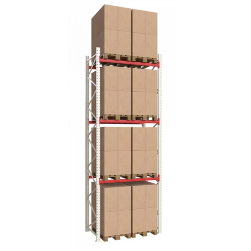 Паллетный стеллаж 5785x1825x1100 мм на 3 уровня, основная секция Паллетный стеллаж 5785x1825x1100 мм на 3 уровня, основная секция (Паллетный стеллаж 5785x1825x1100 мм на 3 уровня, основная секция) купить