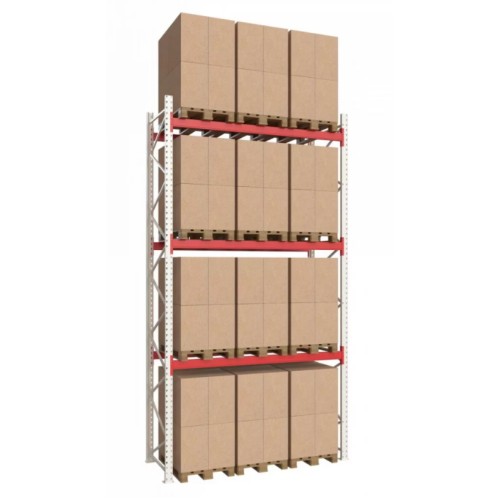 Паллетный стеллаж 6242x2700x1100 мм на 3 уровня, основная секция Паллетный стеллаж 6242x2700x1100 мм на 3 уровня, основная секция (Паллетный стеллаж 6242x2700x1100 мм на 3 уровня, основная секция) купить