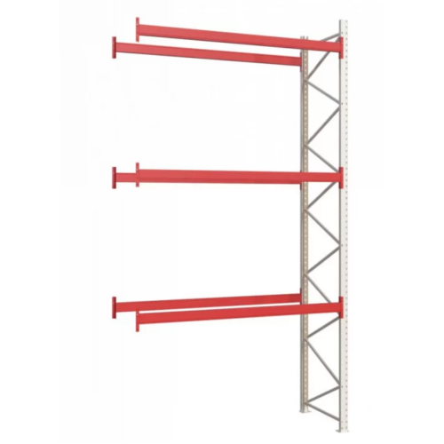 Паллетный стеллаж 6242x2700x1100 мм на 3 уровня, приставная секция Паллетный стеллаж 6242x2700x1100 мм на 3 уровня, приставная секция (Паллетный стеллаж 6242x2700x1100 мм на 3 уровня, приставная секция) купить