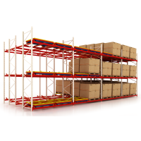 Стеллажи Push&Back