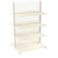 Стелаж сітчастий металевий 1625х665х400 мм  на 8 полиць