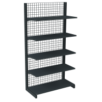 Стеллажи торговые сетчатые