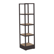 Стелаж для алкоголя з ДСП полицями 1600х400х400 мм