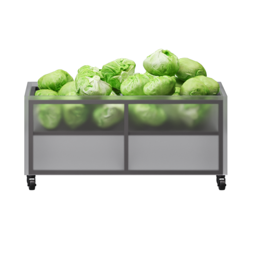 Ящик для овощей GREORA пластиковый 425х820х625 мм на колесиках Ящик для овощей GREORA пластиковый 425х820х625 мм на колесиках (Ящик для овощей GREORA пластиковый 425х820х625 мм на колесиках) купить