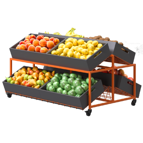 Стіл для овочів металевий GREORA-Plateau-Extra 410х1250х820 мм двосторонній з похилими полицями Стіл для овочів металевий GREORA-Plateau-Extra 410х1250х820 мм двосторонній з похилими полицями (Стіл для овочів металевий GREORA-Plateau-Extra 410х1250х820 мм двосторонній з похилими полицями) купити