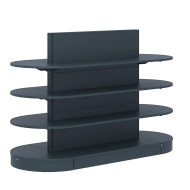 Фото Стеллаж гондола металлический 1473х1330х400 мм на 4 полки