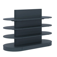 Стеллаж гондола металлический 1473х1330х400 мм на 4 полки