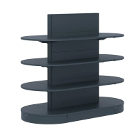 Стеллаж дуговой металлический 1625х1000х400 мм на 4 полки