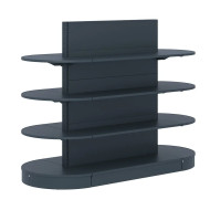 Фото Стеллаж дуговой металлический 1625х1250х400 мм на 4 полки