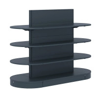 Стеллаж дуговой металлический 1625х1250х400 мм на 4 полки