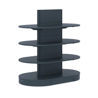 Стеллаж дуговой металлический 1625х665х400 мм на 4 полки