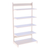 Фото Стеллаж на распорках металлический 1930х1000х400 мм на 5 полок