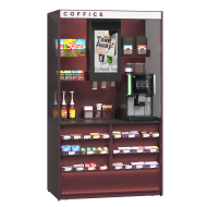 Фото COFFICE с промо-дисплеем и тумбой