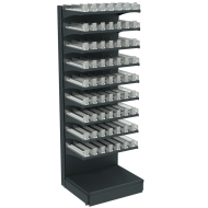 Фото Стеллаж для сигарет металлический 1930х665х500 мм на 9 полок