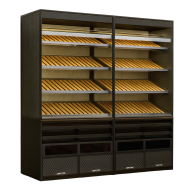 Хлебный стеллаж открытого типа, с задней загрузкой для зоны "FOOD To Go"