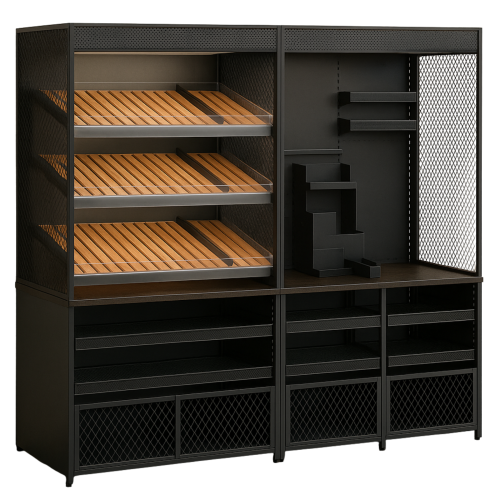 Хлебный стеллаж и кофе модуль для зоны "FOOD To Go" Хлебный стеллаж и кофе модуль для зоны "FOOD To Go" (Хлебный стеллаж и кофе модуль для зоны "FOOD To Go") купить