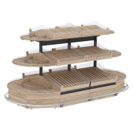 Хлебный остров 1400х3300х1700 мм