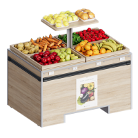 Стол овощной с надставкой