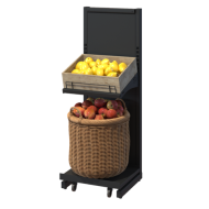 Овощной стеллаж 1040х415х400 мм (дегустационный)