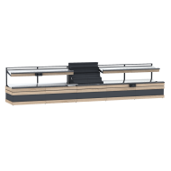 Овощной стеллаж 1350х3780х1075 мм