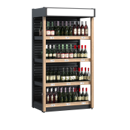 Стеллаж под алкоголь металлический 2330х1000х580 мм с полками