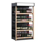 Стеллаж под алкоголь металлический 2330х1000х580 мм с полками