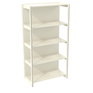 Фото Стеллаж с передней ногой металлический 1930х1330х400 мм на 5 полок