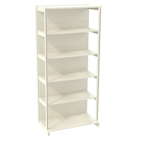 Стеллаж с передней ногой металлический 2235х665х500 мм  на 6 полок