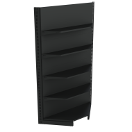 Фото Стеллаж угловой металлический 1930х800х500 мм на 5 полок