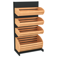 Стеллаж хлебный металлический 1930х1000х500 мм  на 4 полки